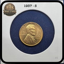 1937 - S Lincoln Wheat Cent - GEM BU BEAUTIFUL  picture
