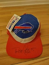 Todd Collins Buffalo Bills NFL Vintage 1995-97 Apex One Auto Snapback Hat NWT picture