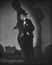 1927/63 Vintage EDWARD STEICHEN Top Hat FRED ASTAIRE Actor Music Dance Photo Art picture