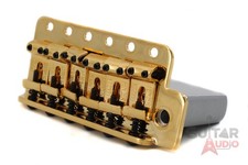 Genuine Fender MIM Classic/Highway 1 Strat Stratocaster Tremolo Bridge - GOLD picture