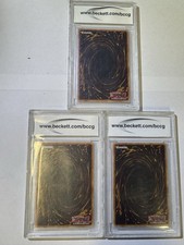 OBO MAKE OFFERS RETRO/EARLY ERA Yugioh Cards All Graded 10’s Lot Of 3 picture