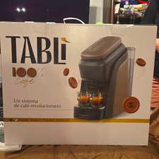 Lavazza Tablì Espresso Pod Coffee Machine w/ MilkEasy Frother Black/Gold picture