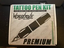 Wormhole Tattoo Pen Kit Cartridge Tattoo Machine for Beginners Bundle Lot picture