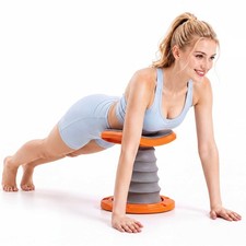 Core Training Assist Push Up Bar Automatic Rebound Spring Floor Stand Home Gym picture