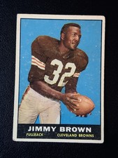 1961 Topps Football #71 Jimmy Jim Brown Cleveland Browns A2 picture
