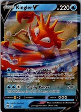 Kingler V - Ultra Rare - Brilliant Stars 028/172 - Double Rare - NM/M picture