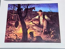 1979 Lithograph Print 22 X 29.  Duane Bryers Traveling Companions  Signed Number picture