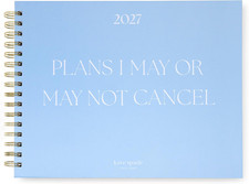 Kate Spade 2027 Planner Plans - I May Cancel - 12x9 Horizontal Agenda - NEW picture