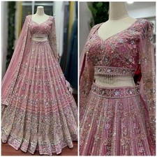 Bollywood Party Lehenga Choli Indian Designer Wear Wedding Bridal Ethnic Eid picture