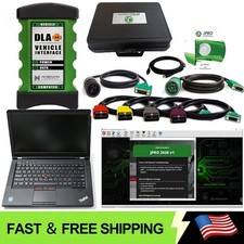 for JPRO DLA 2026 V1 Diesel Heavy Duty Truck Scanner Diagnostic tool T430 laptop picture