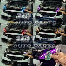 RGB DAYTIME RUNNING LIGHT DRL LED BOARD FOR MERCEDES W205 C400 C43 C63 AMG 15-18 picture