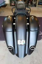 Stretched Saddlebags, Fender, 8'' Speaker Lids Indian Roadmaster Cheiftain picture