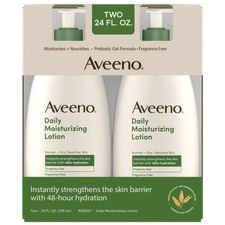 New Aveeno Active Naturals Daily Moisturizing Lotion - 24 oz - 2 Pack - 48 oz picture