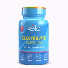 Keto Vitals Electrolyte Capsules Original Tablets for Hydration 120ct picture