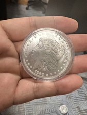 1880‑S 90% Silver Liberty Head Morgan Dollar Vintage SF Mint picture