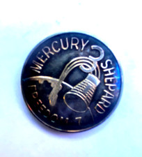 999 Silver Medal - Nasa Mercury Freedom 7 Alan Shepard 1961 Rare - 17 G picture