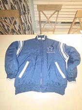 Vintage Pro Player By Daniel Young NFL Dallas Cowboys Leather Jacket Size S picture
