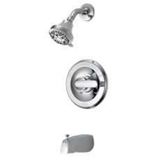 Delta Tub and Shower Trim w/ Valve Handle Accent Chrome-Certified Refurbished picture