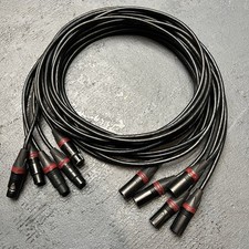 Lex 5 Pin XLR Shield Data Cable 10 Ft ( LEX DMX-5P-10 ) Neutrik Lot Of 5 picture