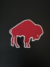 VINTAGE RETRO THROWBACK BUFFALO BILLS EMBROIDERED LOGO PATCH NEW - OLD STOCK picture