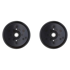 QTY 2: Flat Idler Pulleys Fits Hustler Replaces 781856 picture
