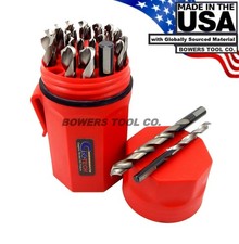 Norseman 29pc CN-TECH Drill Bit Set NITRIDE-CRYO M7 1/16-1/2 Hi-Moly USA CT-29P picture