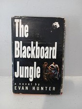 The Blackboard Jungle by 1954 1st Printing HC DJ picture