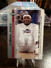 2003-04 Upper Deck Lebron James Phenomenal Beginning - LeBron James #4 (RC) picture