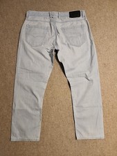 Diesel Jeans Men 34x28 Blue Tazy Slim Carrot Stretch Light Wash Skater 0064V picture