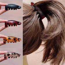 4pcs Small Banana Hair Clips Elegant High Ponytail Hairpins Hair Accessories picture