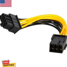 6-pin to 8-pin PCI Express Power Converter Cable GPU Video Card PCIE PCI-E 18AWG picture