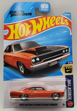 2026 Hot Wheels Orange 1970 Custom Plymouth Road Runner #224 picture