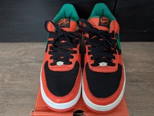 Size 9 Carnival Nike Air Force 1 VNTG 2003 Mens Basketball Sneakers VNDS Vintage picture