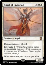 2024 Magic: The Gathering: M3C - Angel of Invention (#166, M, Near Mint) picture