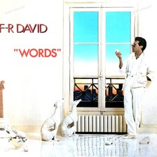 F.R. David - Words LP (VG+) ''* picture