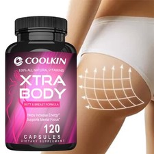 120pcs Xtra Body - Pueraria Mirifica - Butt Breast Enlargement, Estrogen Balance picture