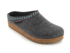 HAFLINGER® Slippers with Arch Support | Grizzly Franzl, anthracite picture