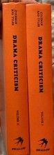 Drama Criticism Volumes 1 and 2  picture
