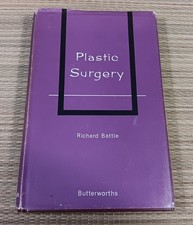 Vtg 1964 PLASTIC SURGERY Richard Battle Textbook Tools Techniques Illustrated picture