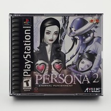 Persona 2 Eternal Punishment PlayStation 1 Authentic Tested CIB w/ Reg Card picture