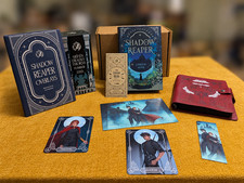 Fairyloot Shadow Reaper by SIGNED Lynette Noni Full YA box all items picture