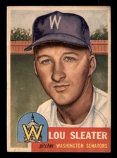1953 Topps - Lou Sleater #224 PR (ST) *v1 picture
