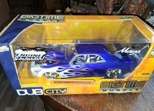 ( RARE )JADA Big Time Muscle 69 Chevrolet Camaro Z28 Blue White Flames  NIB 1:24 picture