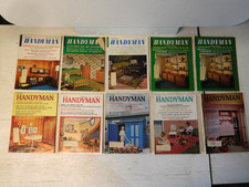 10 Vintage 1966-67 Handyman Magazine Lot picture