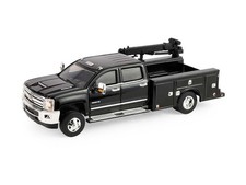 2016 Chevrolet Silverado 3500 Dually Crane Truck 1:64 Model - Greenlight 46170D picture