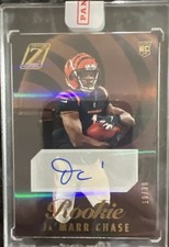 2021 Panini Zenith - Rookies Ja'Marr Chase #62 Autographs /30 (AU, RC) picture