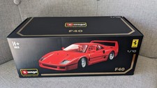 Bburago 1987 Ferrari F40 Original Series 18-16601 Rosso Corsa Rare New picture