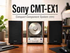 SONY CMT- EX1 🌈RaRe🌈 Compact Component System (1999) CD Player FM RDS Radio picture