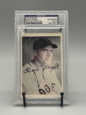 Glenn Wright Signed Photo PSA Authentic Auto Printed On Vintage Kodak Paper  picture