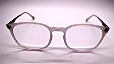 OTTOTO TIMELESS ITALIAN STYLE EYEGLASSES FROSTY CLEAR STAINLESS 48-19-145 picture